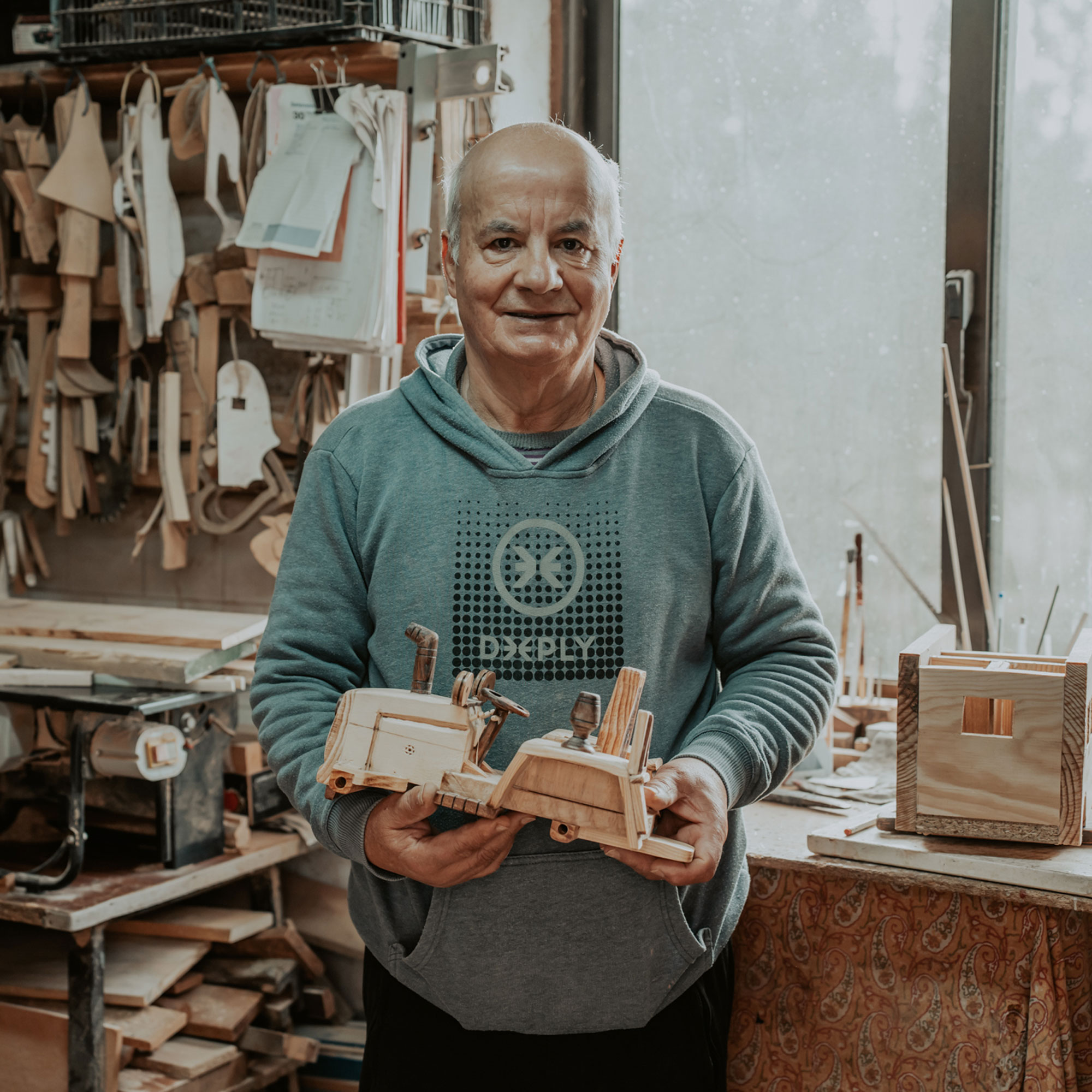 Retrato de um senhor.