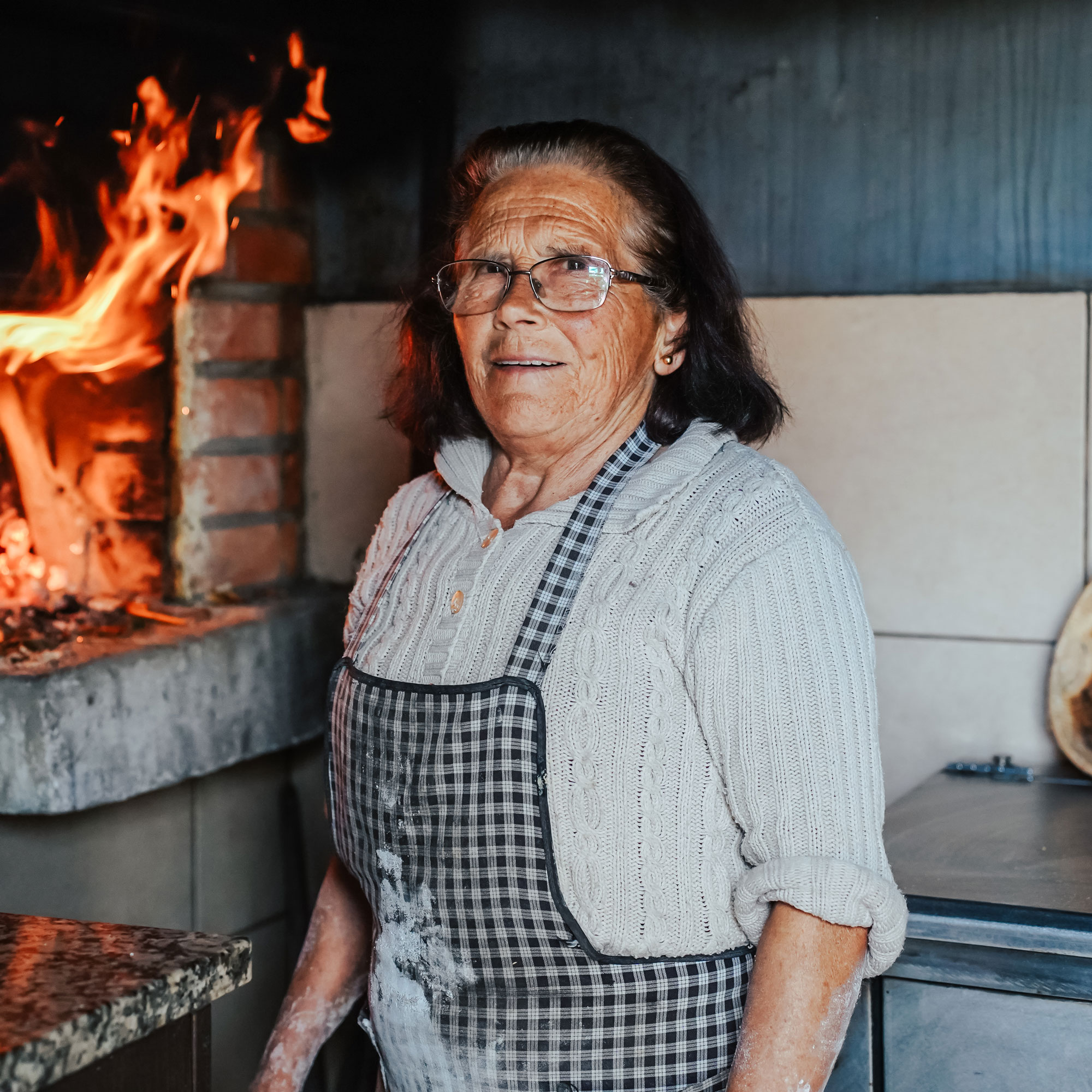 Retrato de um senhora.
