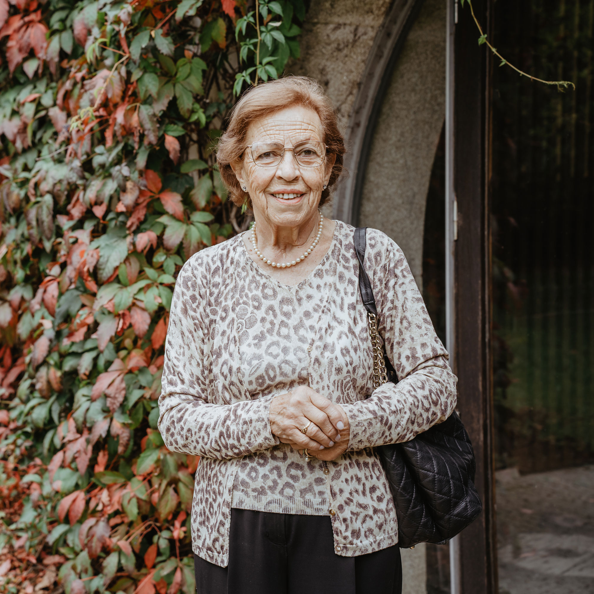 Retrato de uma senhora.