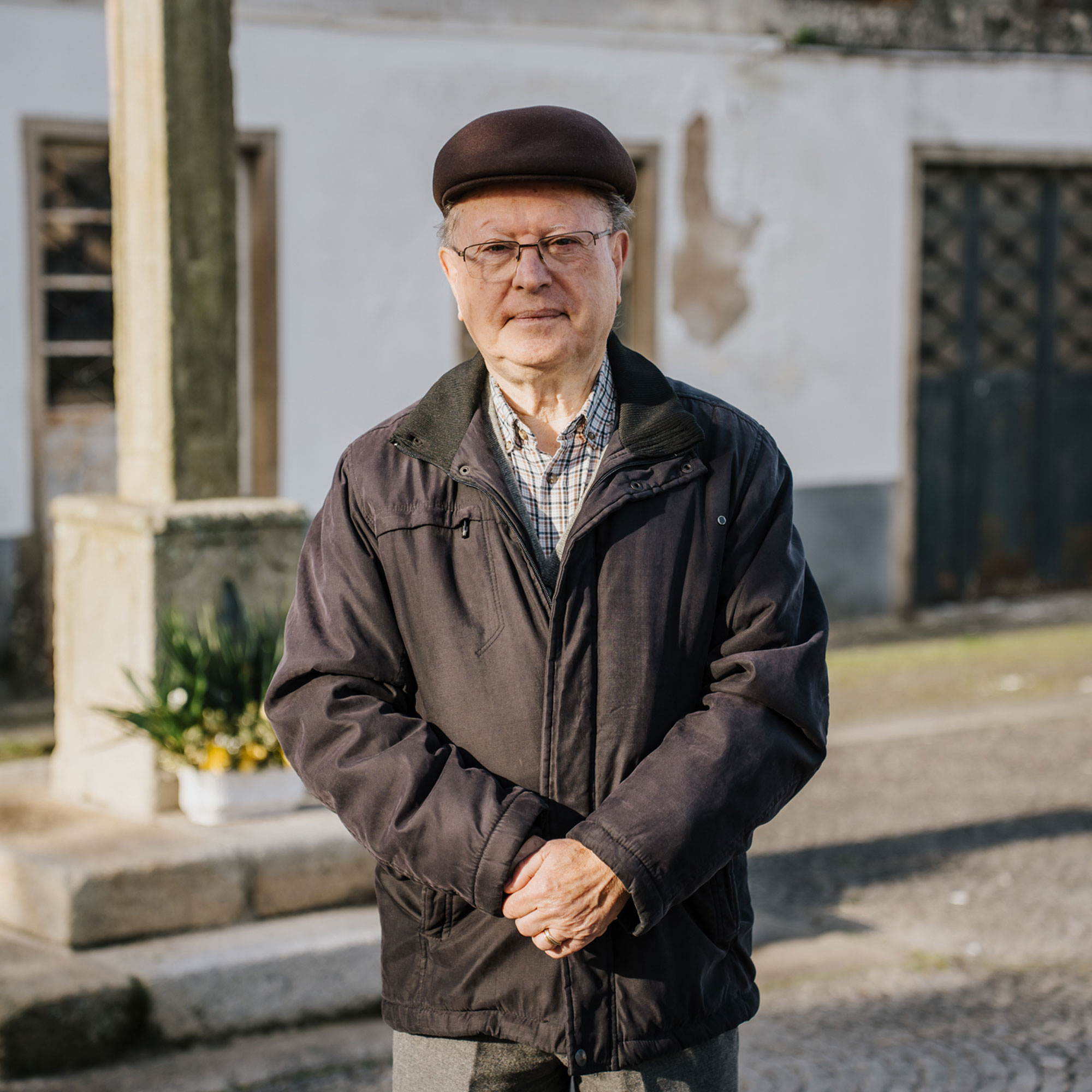 Retrato de um senhor.